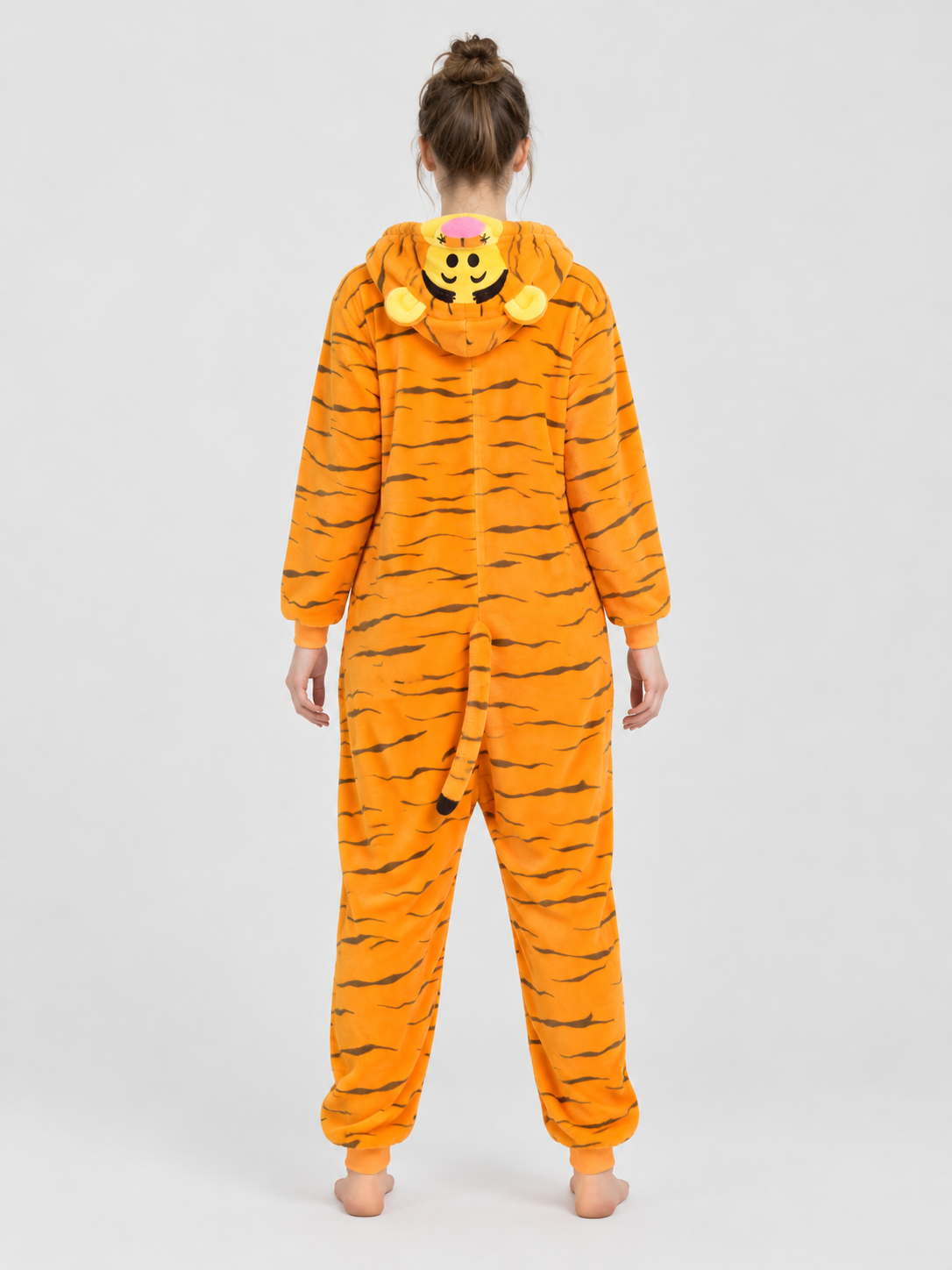 Tiger Kigurumi Pajama with Hood and Tail