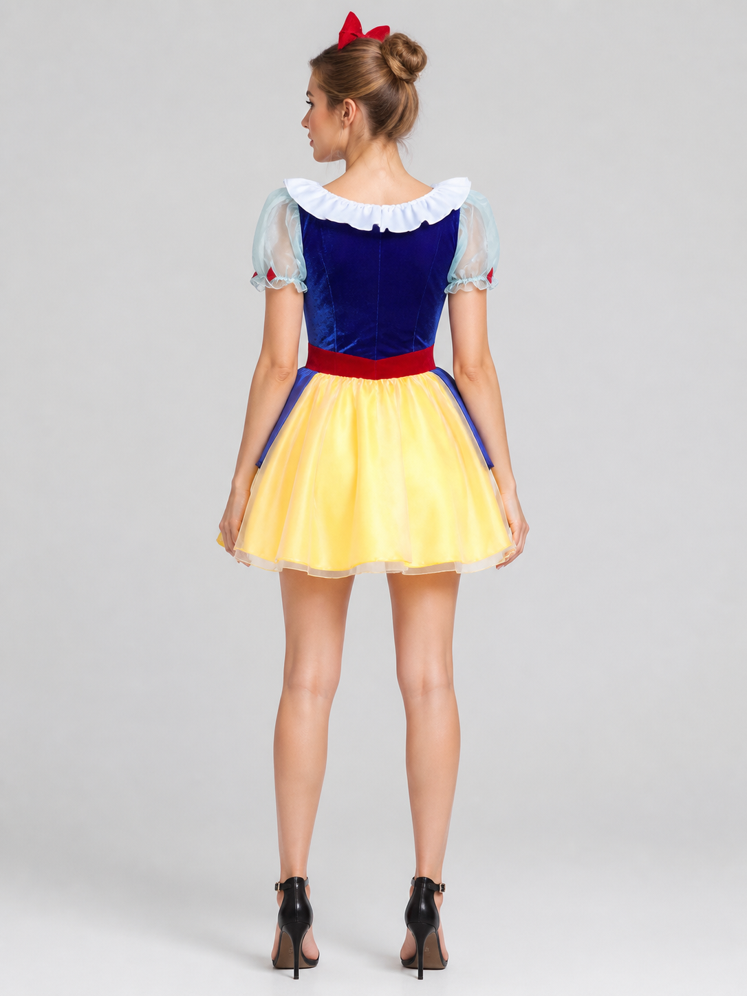 Snow White Dress with Full Skirt for Cosplay