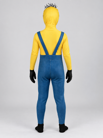 Minion Jumpsuit Costume with Headpiece