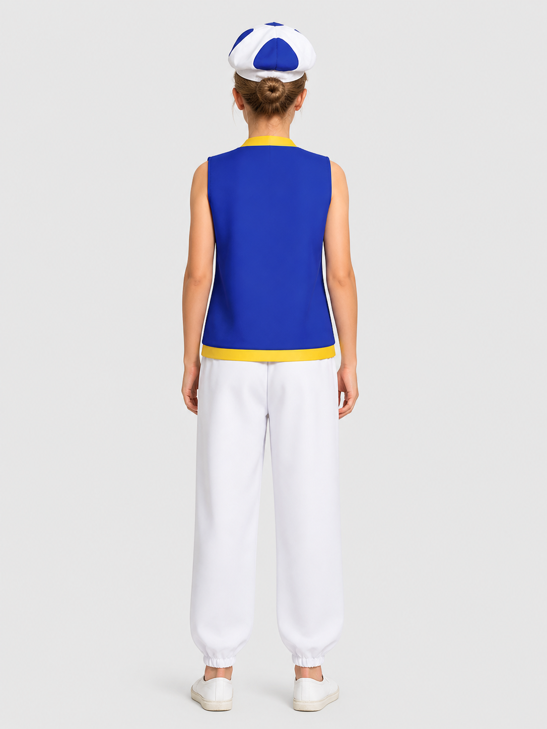 Rosalina Super Mario Cosplay Costume, 3 Pieces back view