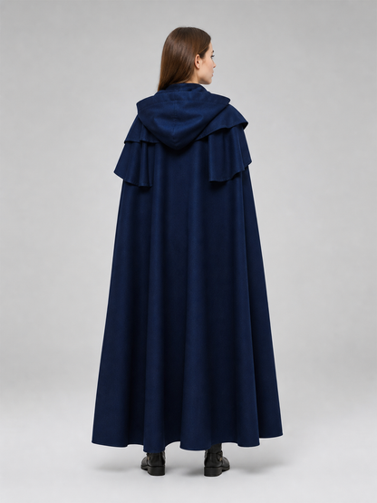 Medieval Gothic Hooded Cloak for Cosplay