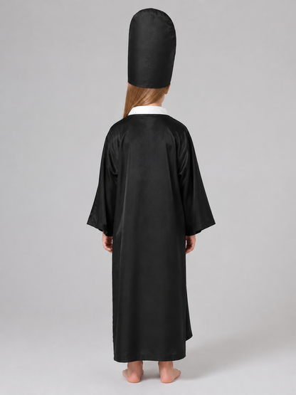 Children's Eastern-Style Zombie Costume back view