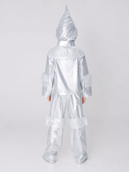 Silver Hooded Stage Costume