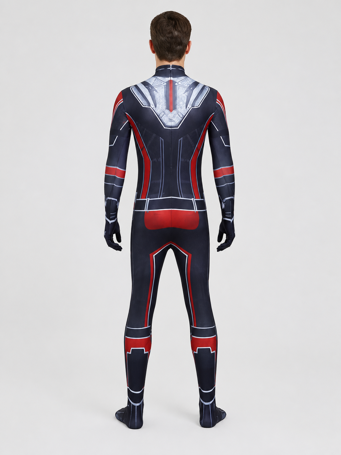 Ant-Man Cosplay Costume, Bodysuit back view