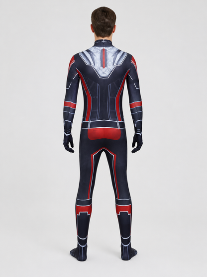 Ant-Man Cosplay Costume, Bodysuit back view