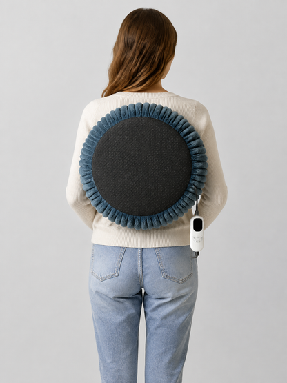 Heated Pet Bed with Timer back view