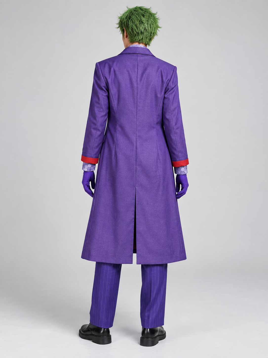Joker Cosplay Costume with Coat and Vest
