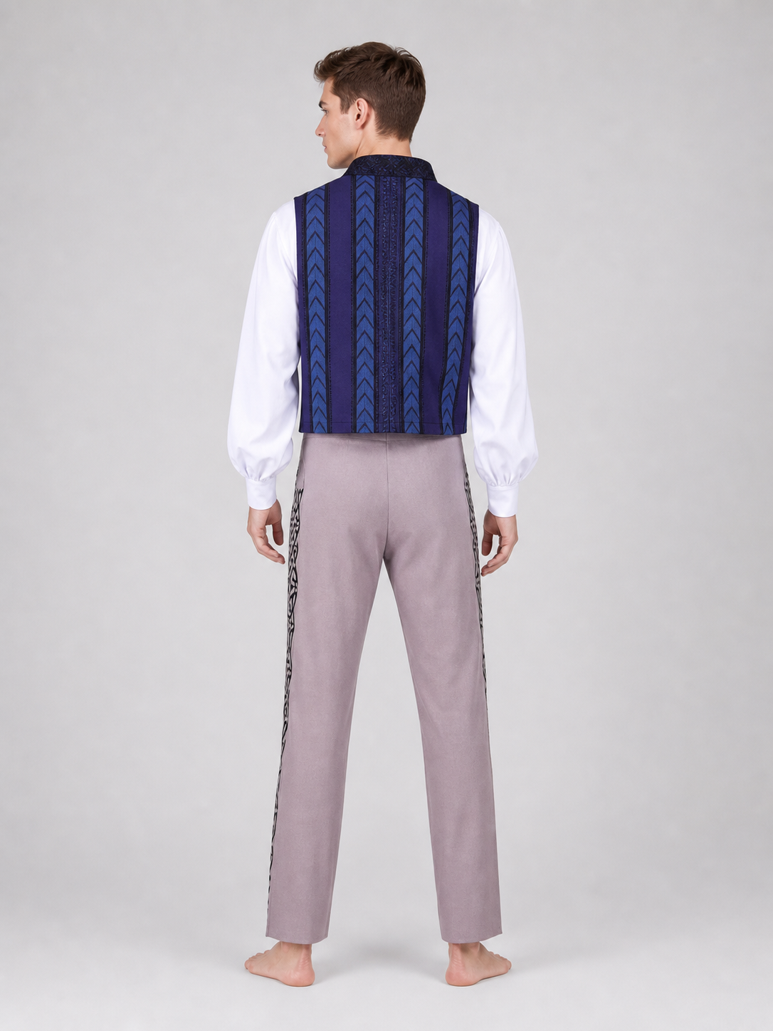 Fiyero "Wicked" Cosplay Costume: Vest, Shirt, Pants