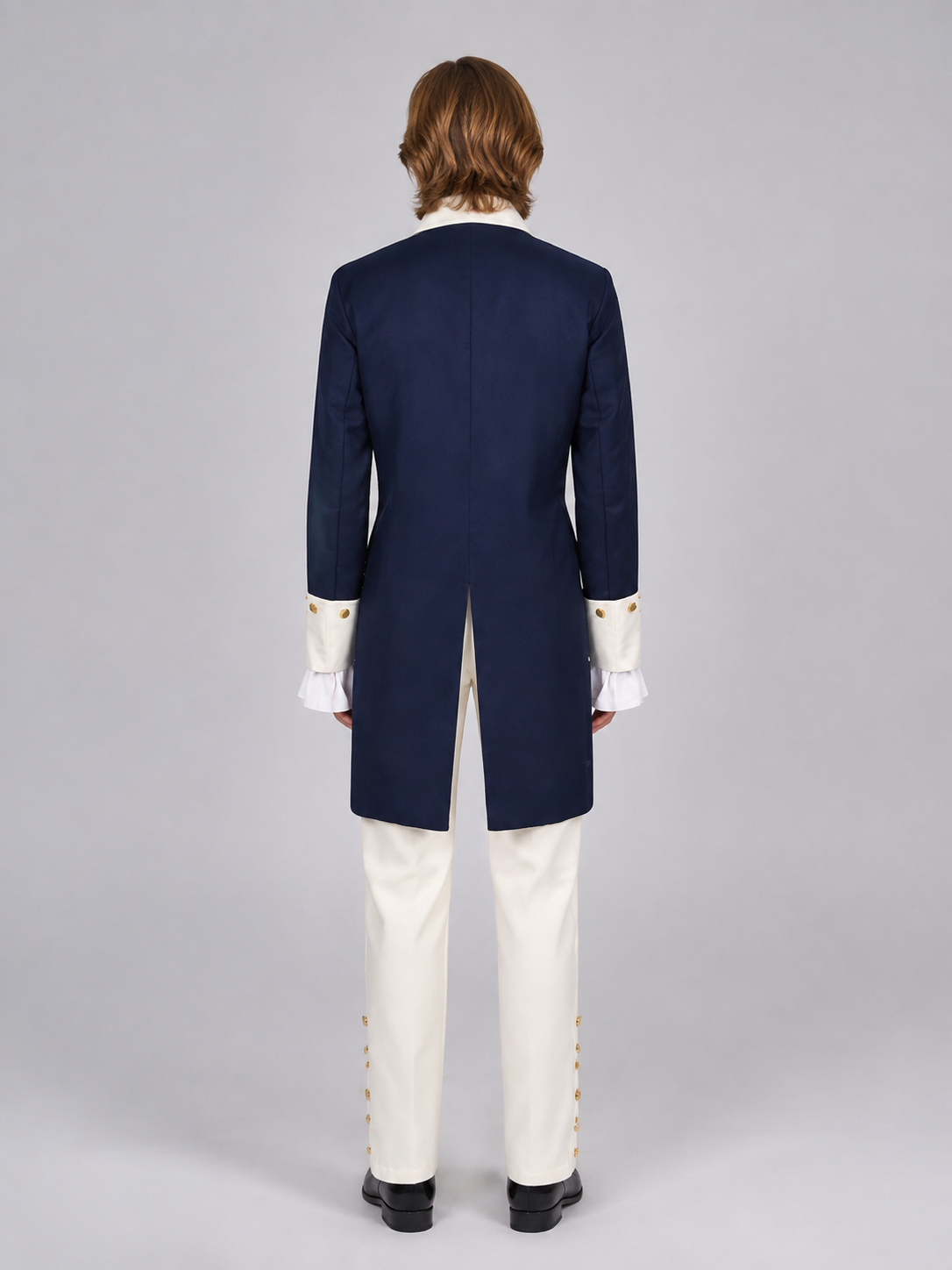 “European Prince” Embroidered Cosplay Costume back view