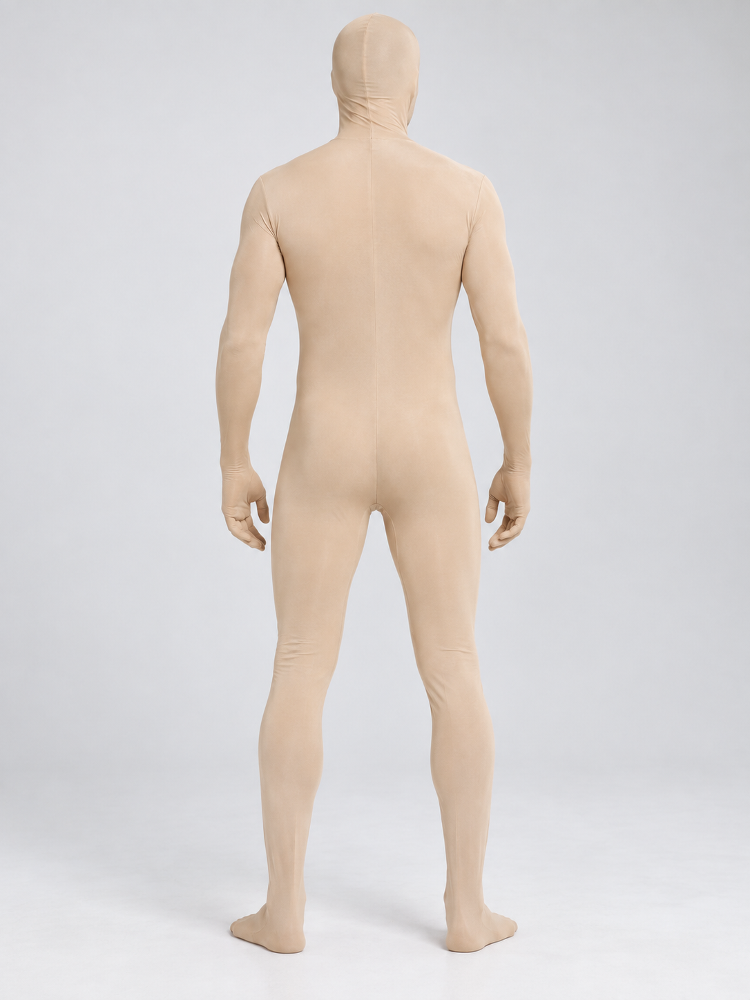 Skin-Tone Milk Silk Cosplay Bodysuit