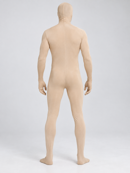 Skin-Tone Milk Silk Cosplay Bodysuit
