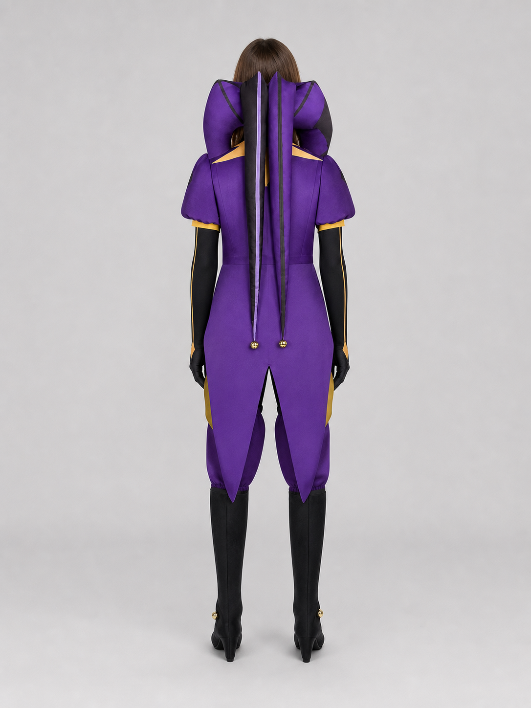 Theatrical Jester-Style Clown Costume