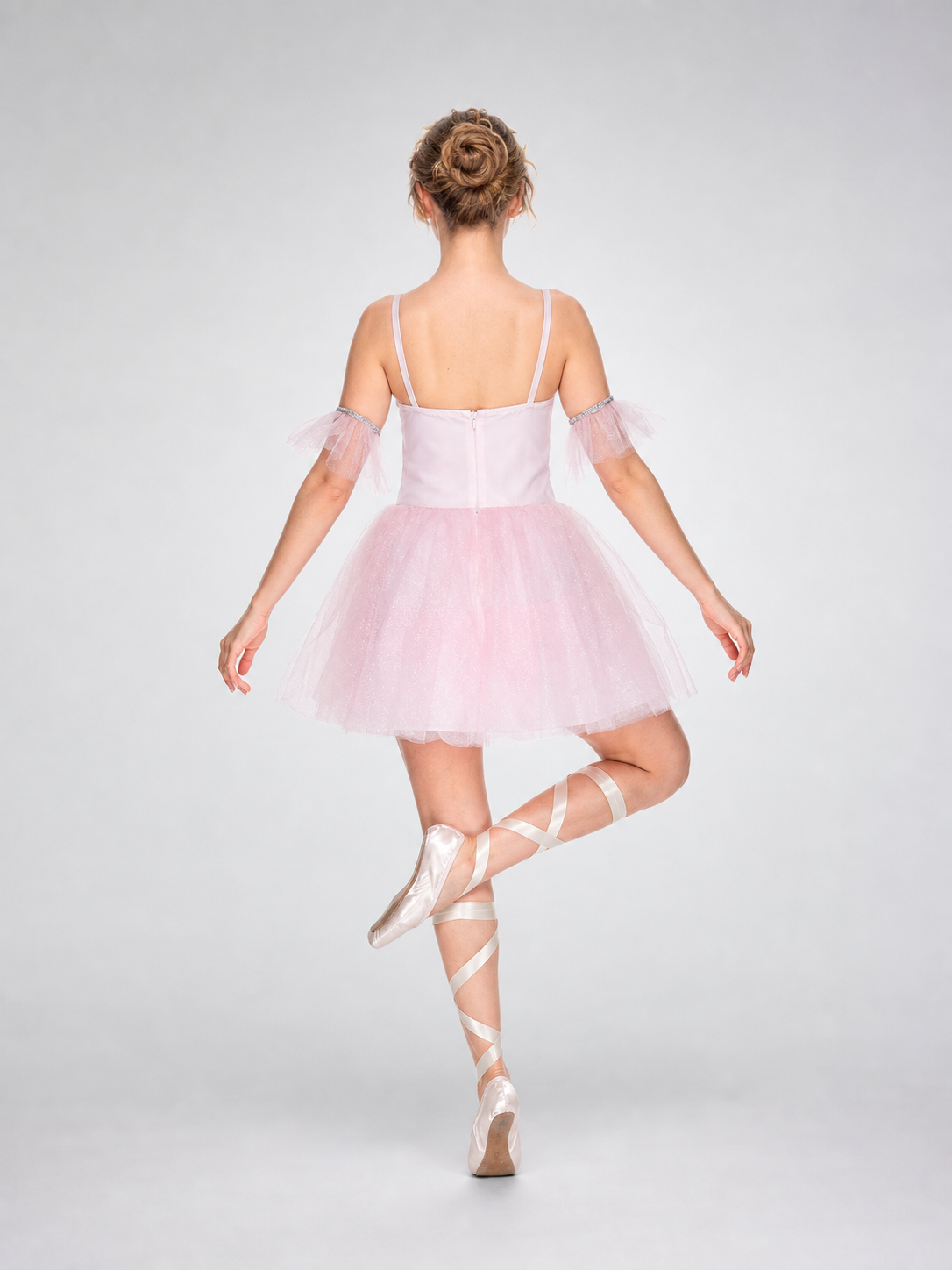 Ballet Stage Dress with Tutu Skirt