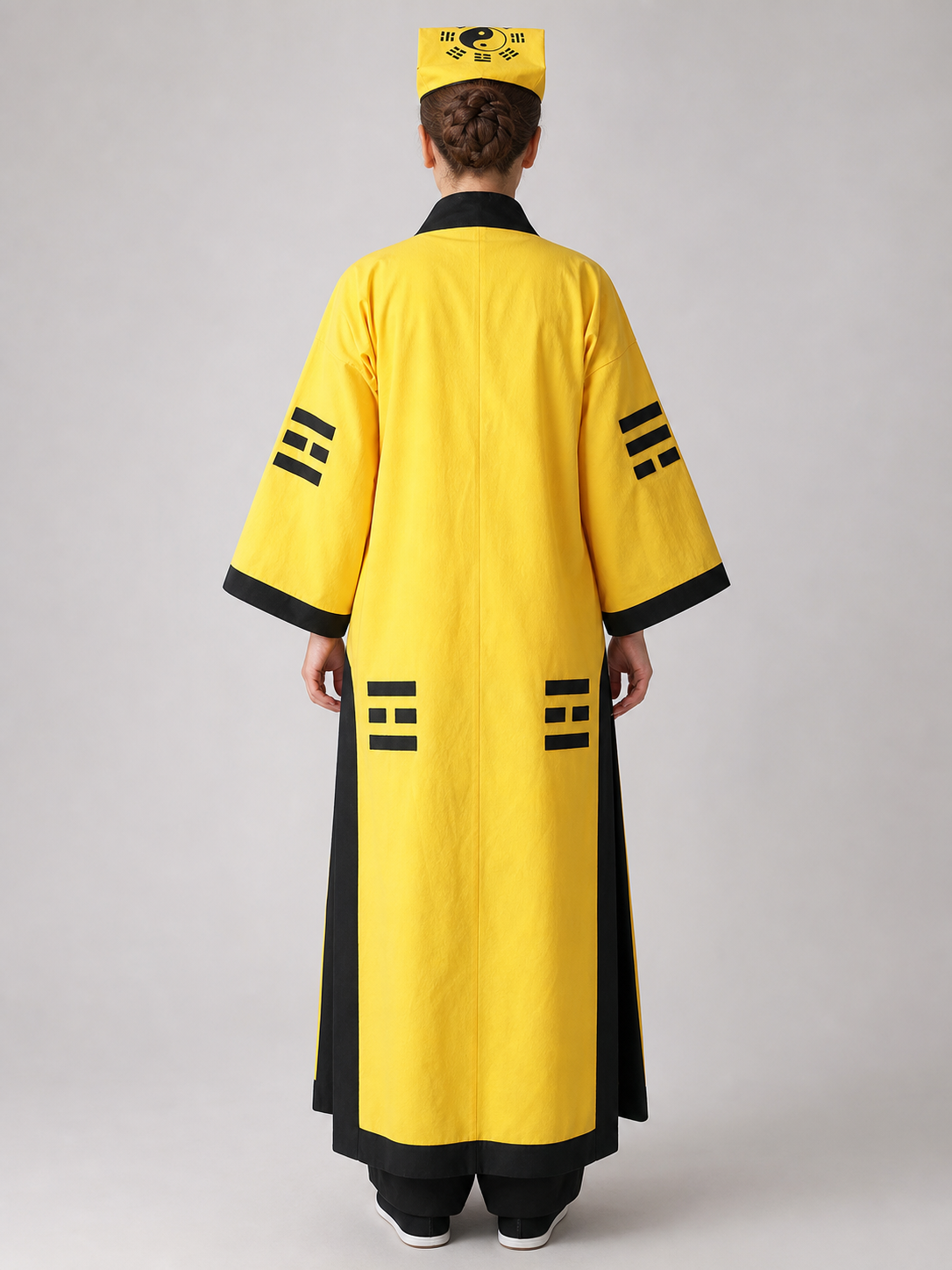 Yellow Daoist Monk Costume for Halloween