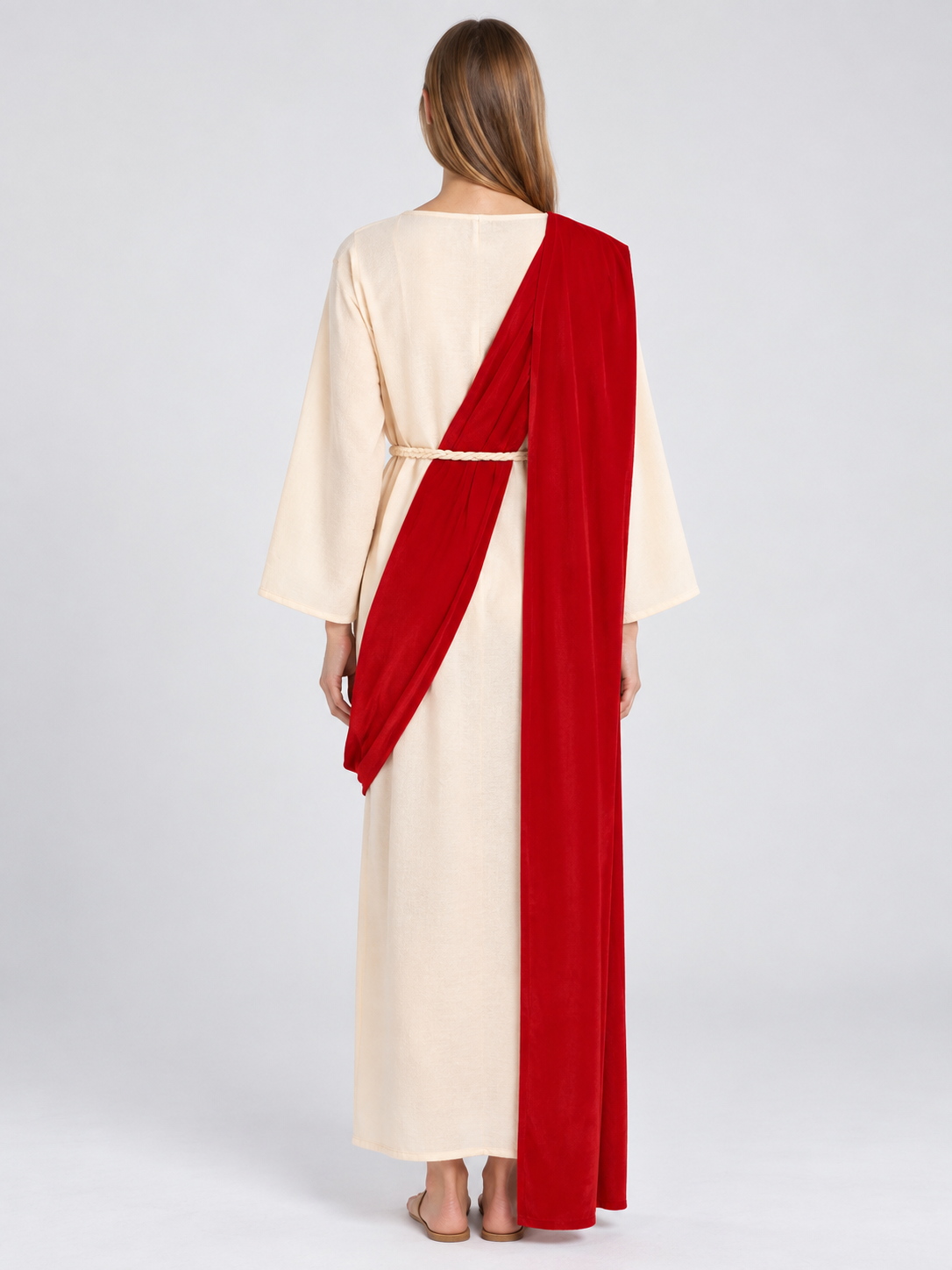 Theatrical Costume with Tunic and Red Cape