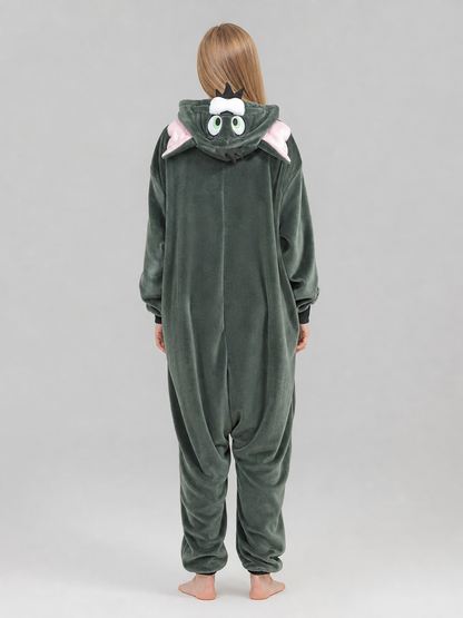Kigurumi Costume with Hood and Cat Ears