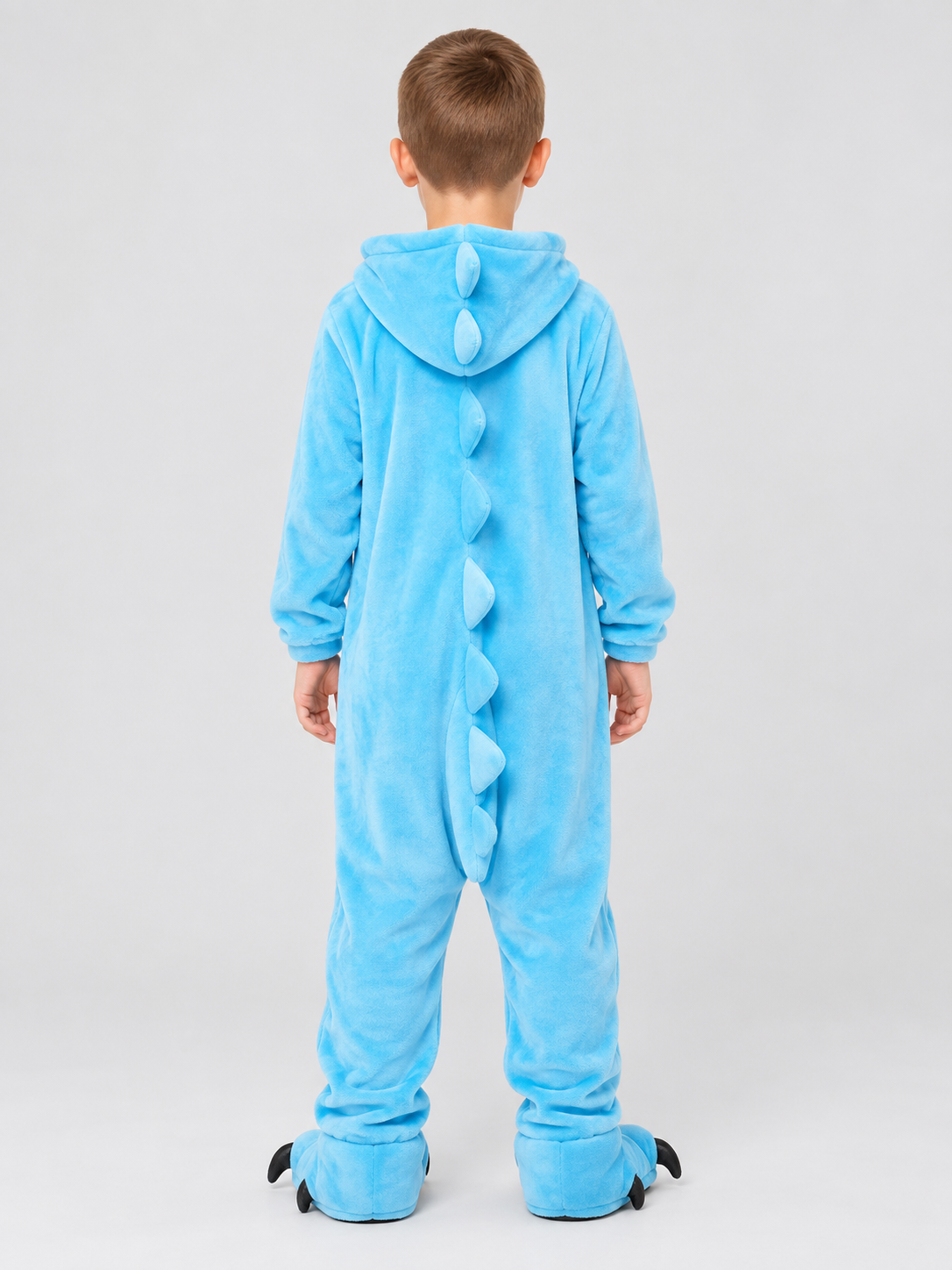 Kids Dinosaur Hooded Pajama Jumpsuit