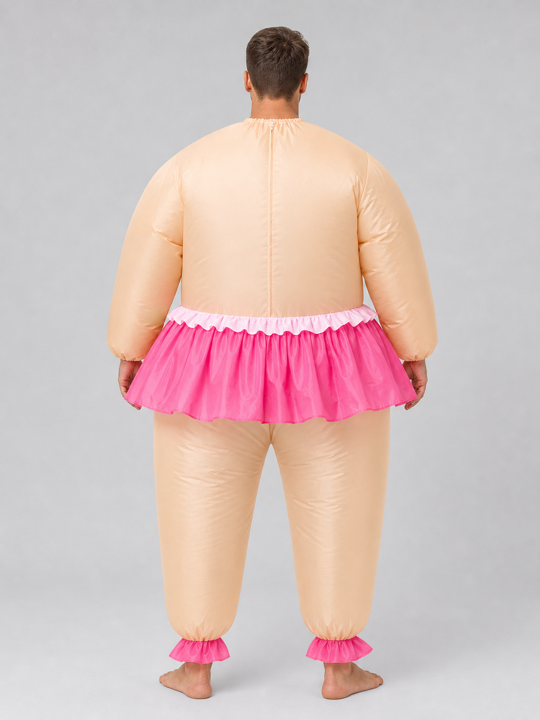 Inflatable Ballet-Style Costume with USB Fan