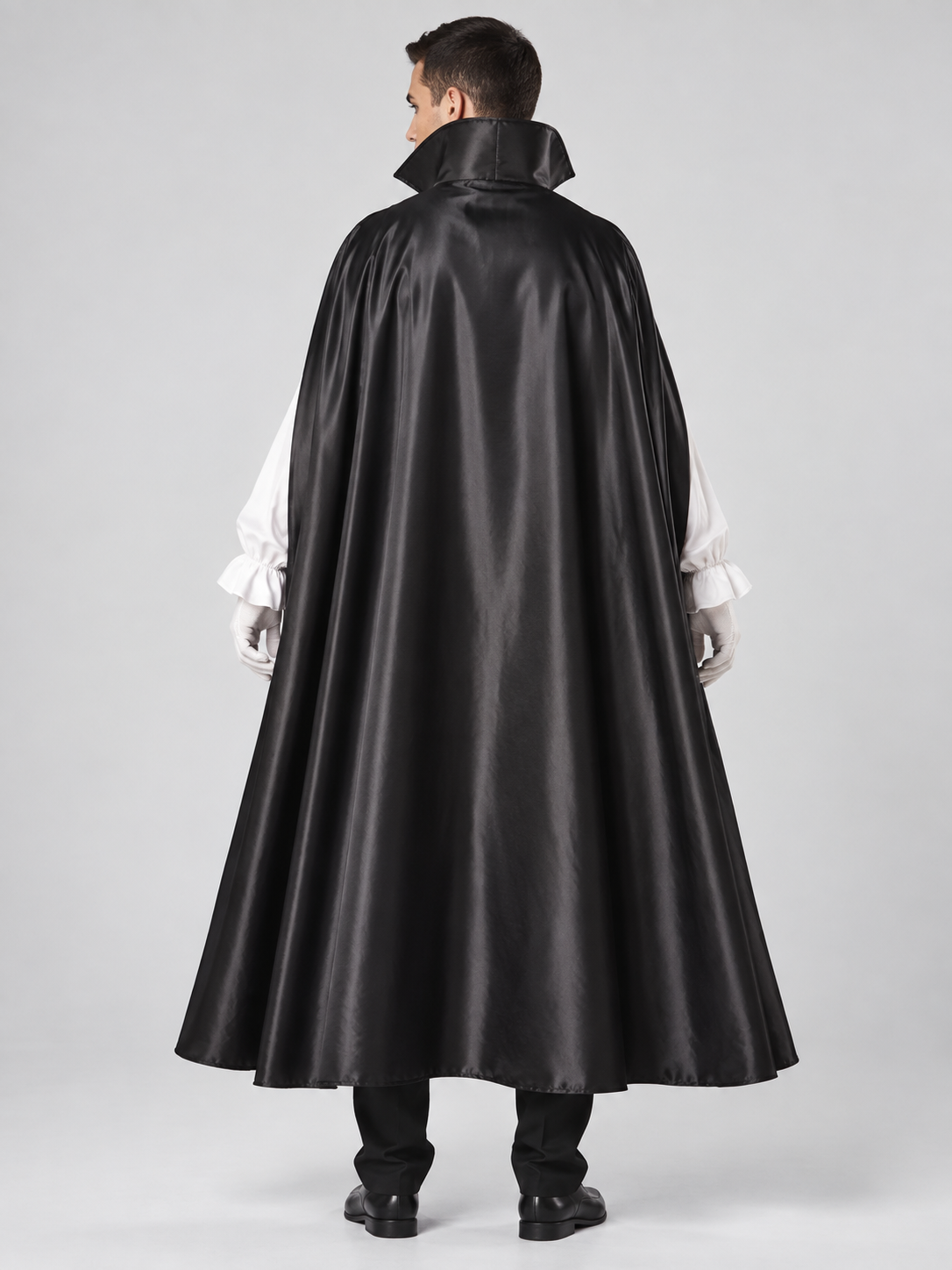 Adult Vampire Costume with Cape and Vest