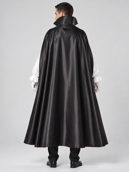 Adult Vampire Costume with Cape and Vest