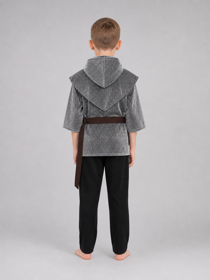 Medieval Knight Costume with Hood