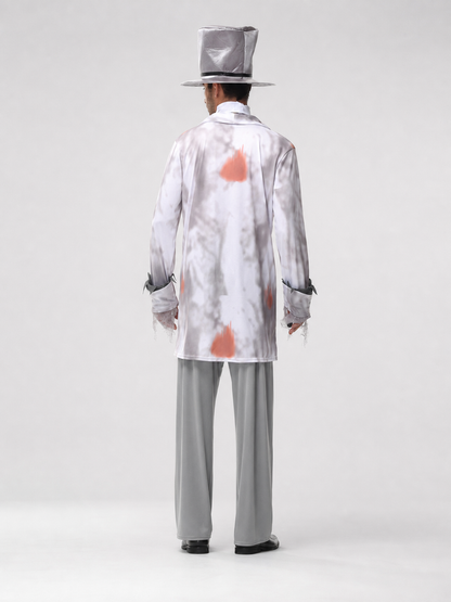 Vampire Carnival Costume with Top Hat and Pants