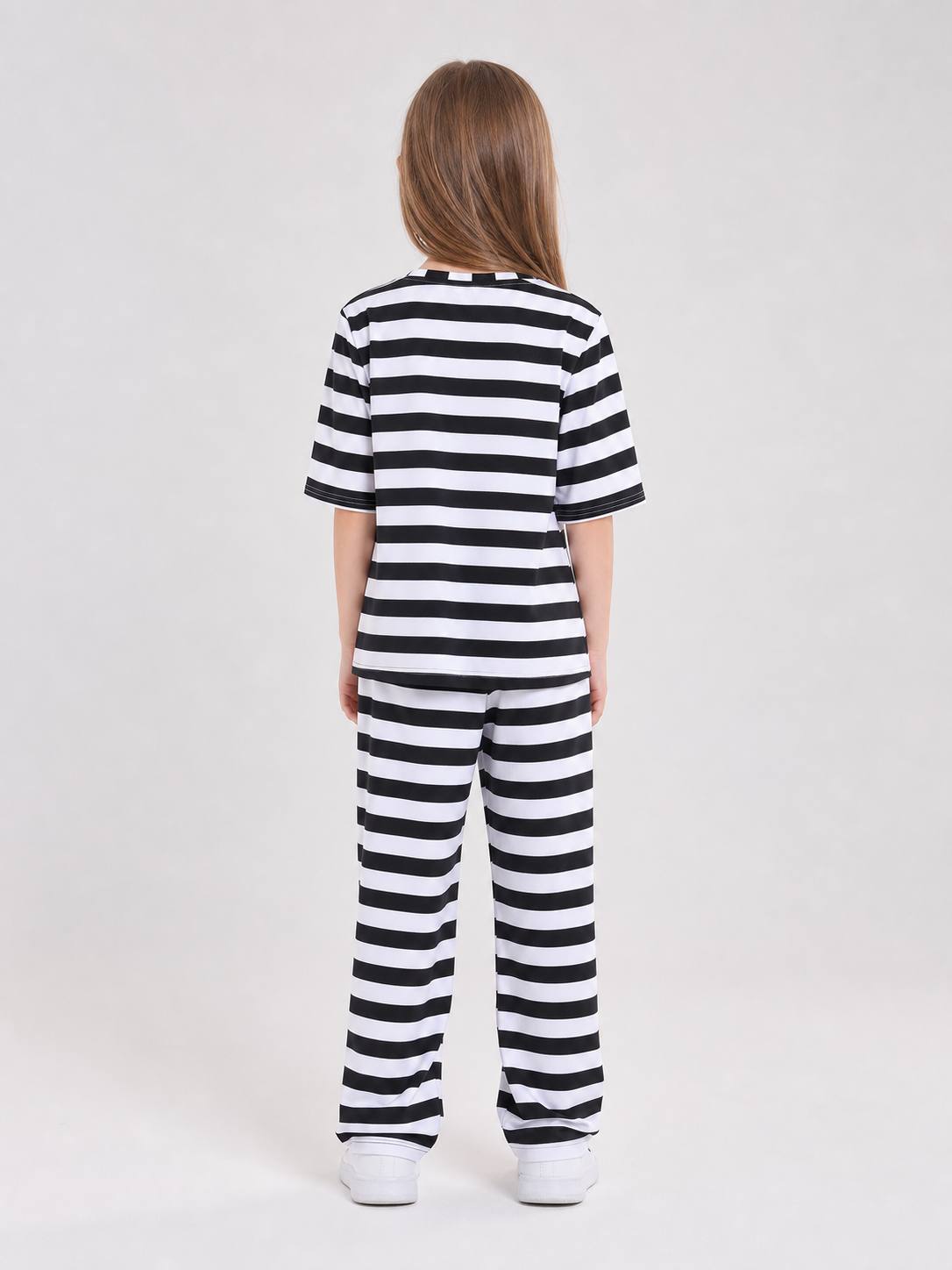 Striped costume with a headband for themed looks