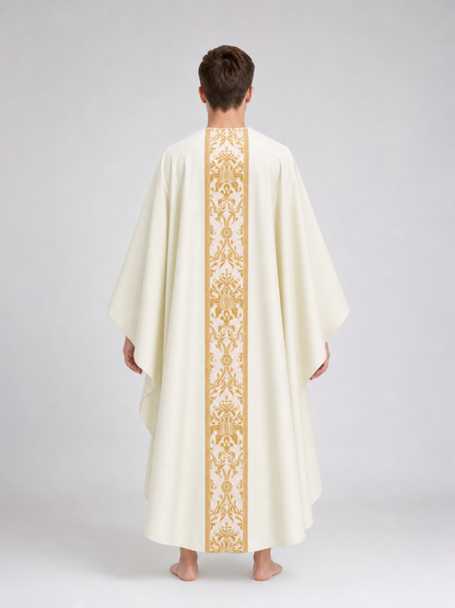 Cosplay Costume: Robe with Gold Pattern