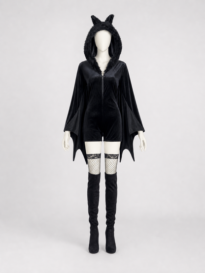 Hooded Bat Costume