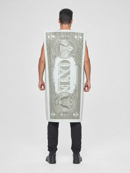 Large Dollar Bill Costume