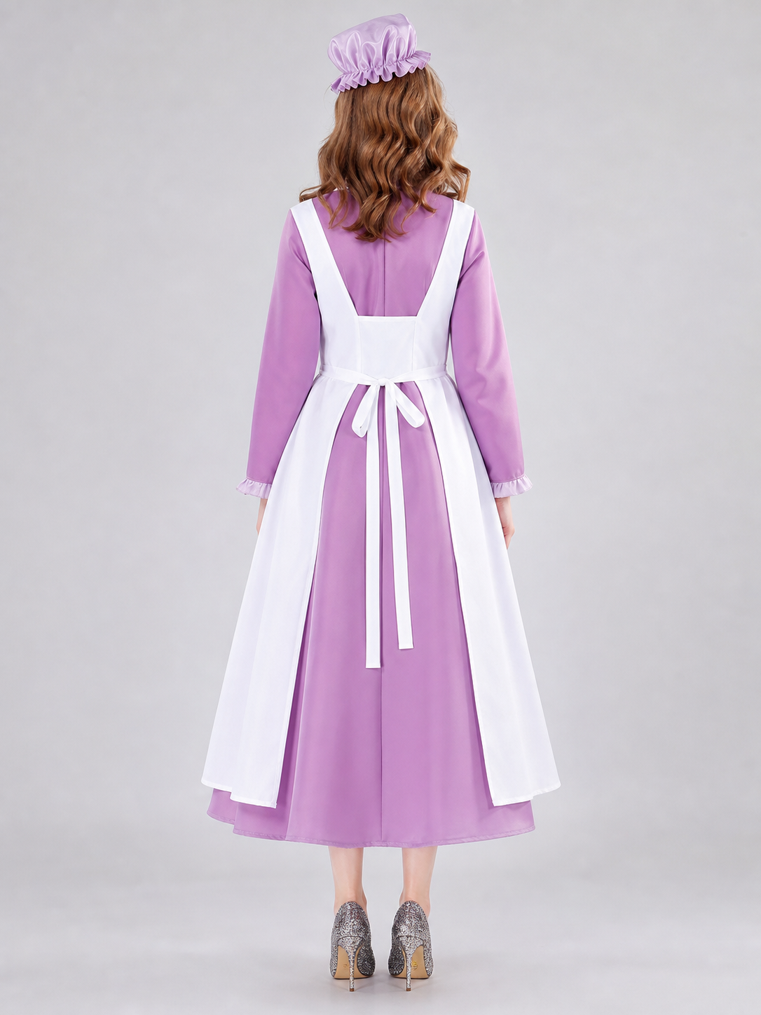 Character Costume with Apron and Bonnet