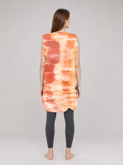 Carnival Costume in the Shape of a Bacon Slice