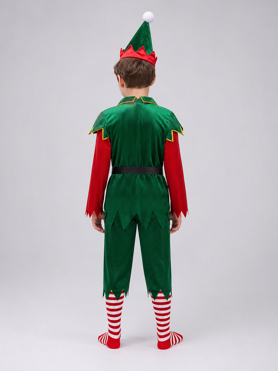 Christmas Elf Costume with Hat and Socks