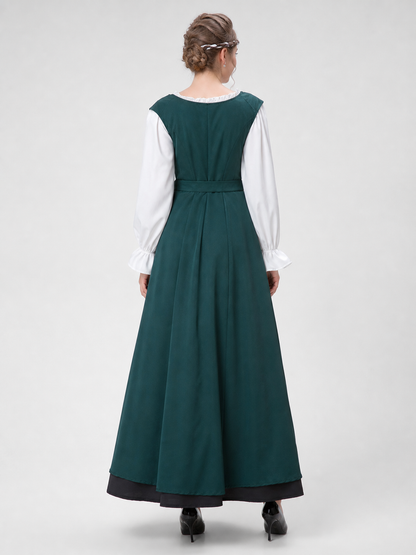Medieval Costume Dress for Cosplay and Stage