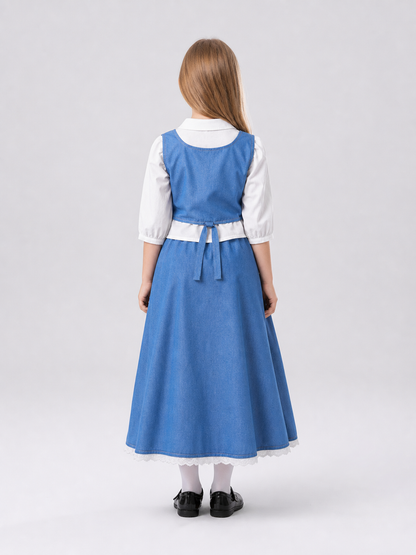 Children's costume for a fairy-tale role, blue set