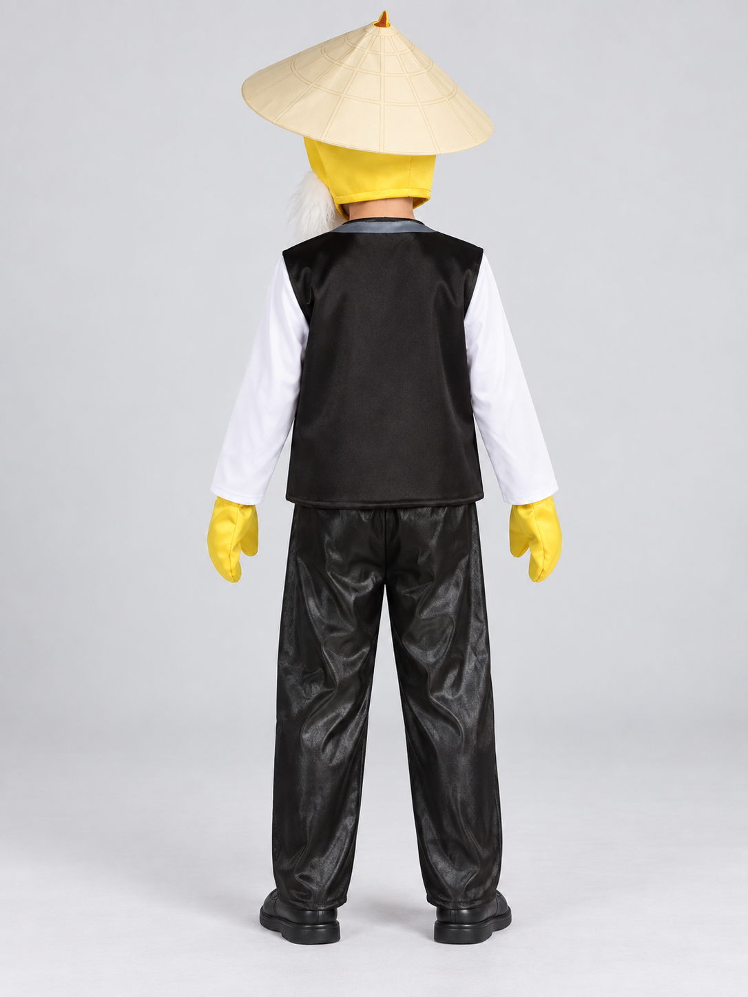 Kids' Carnival Costume with Yellow Mask and Hat