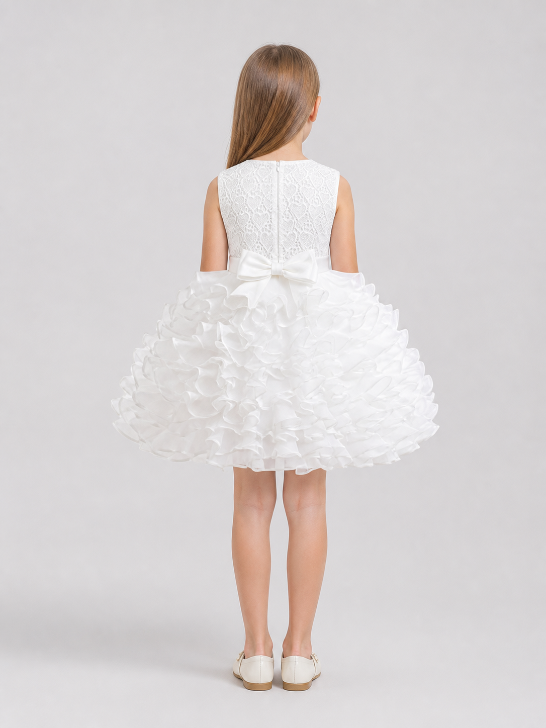 AL062 Full Tutu Dress for Piano Performances back view
