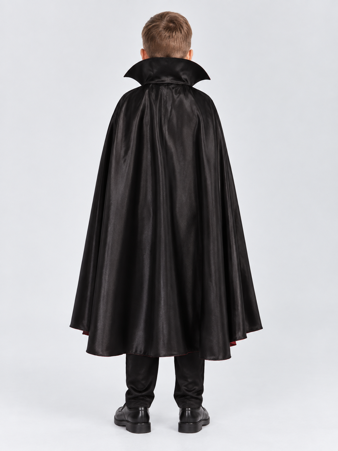 Vampire Costume with Cape, Jabot, and Vest