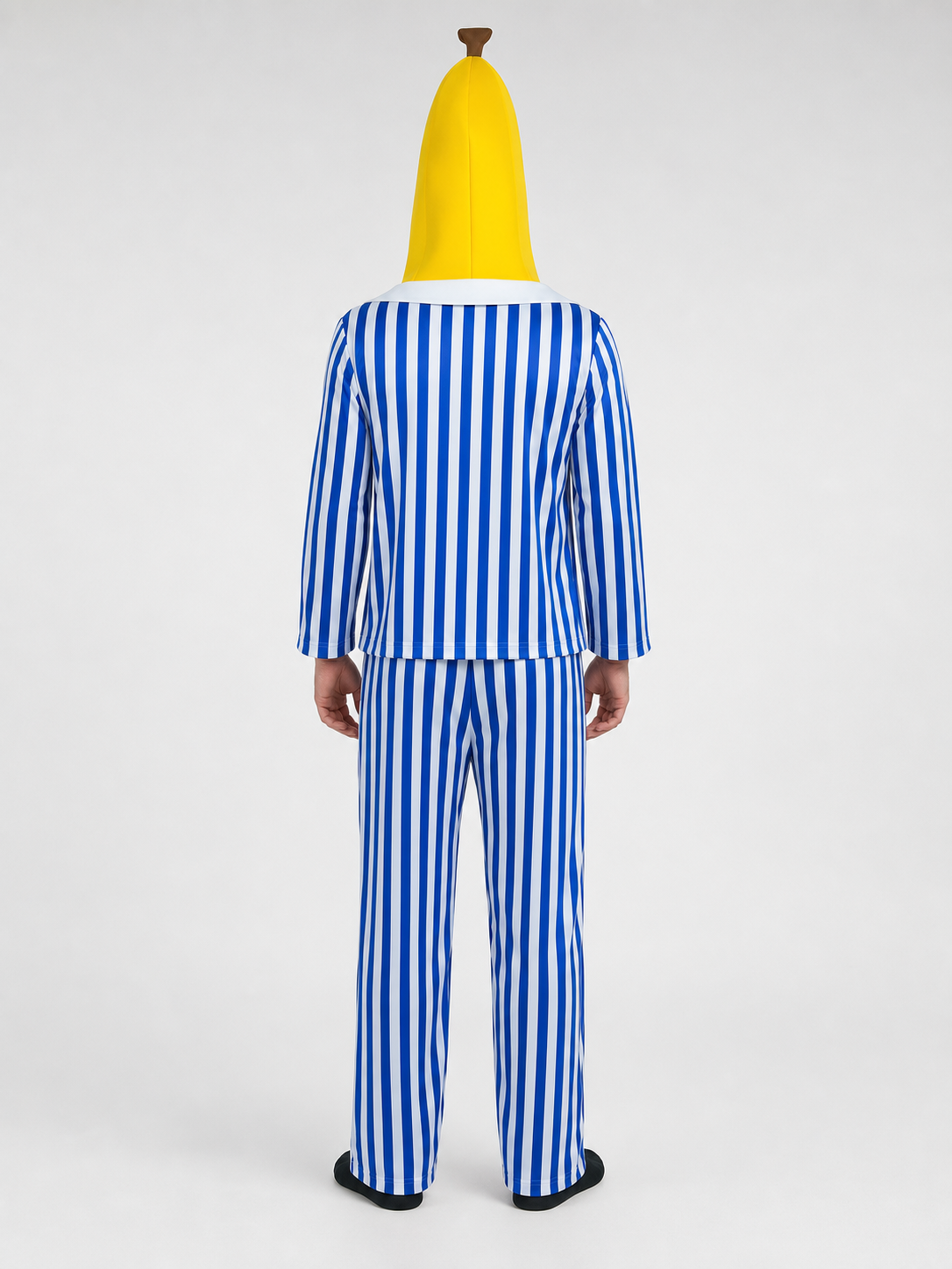 Striped Banana Costume for Halloween and Carnival