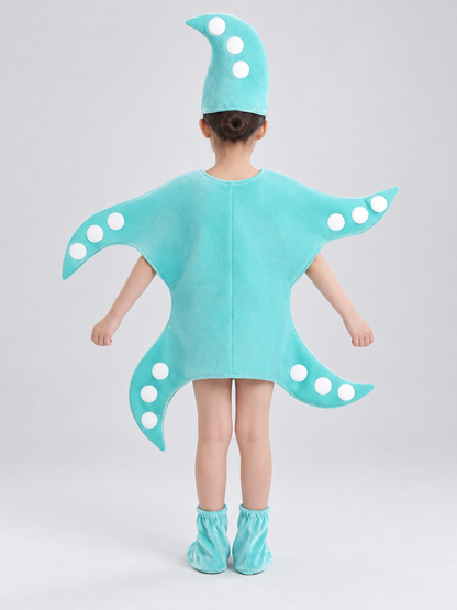 Kids' Starfish Costume with Headpiece