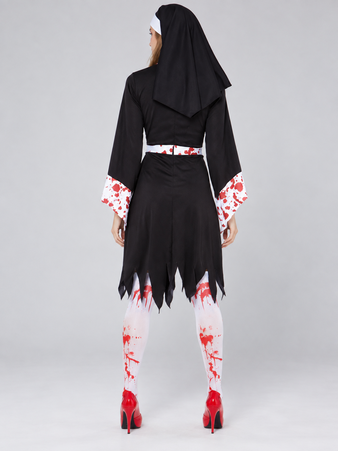 Halloween Carnival Costume with Dress and Headpiece