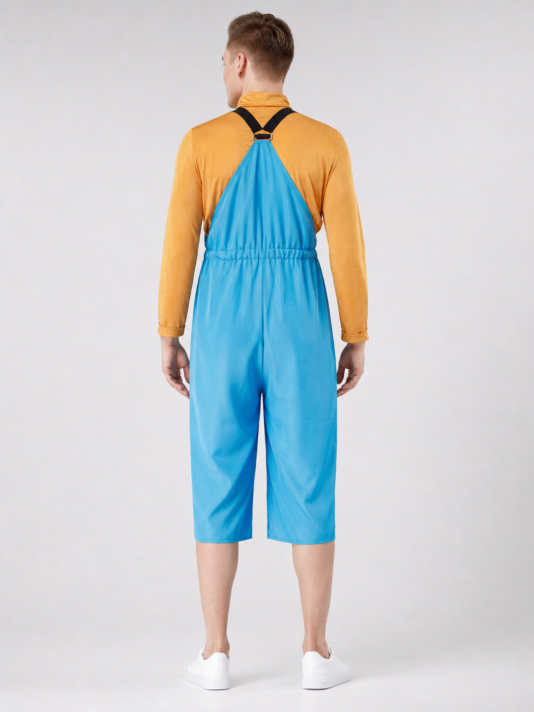 Blue Halloween Cosplay Bib Shorts