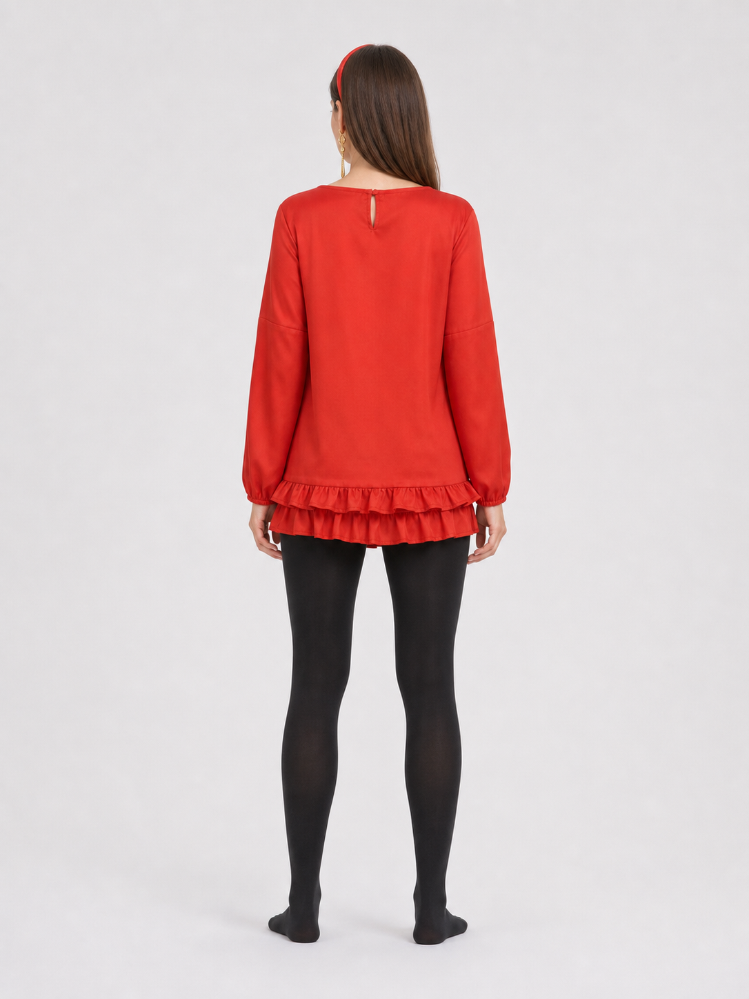Yor Forger Cosplay Costume, Spy x Family, Red back view