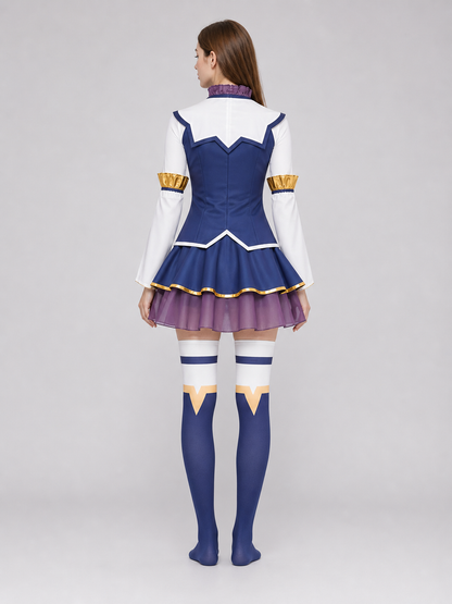 Star Wars-inspired cosplay costume with accessories