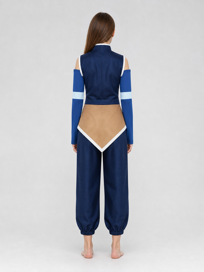 Zuko and Katara Cosplay Costume, Stage Outfit