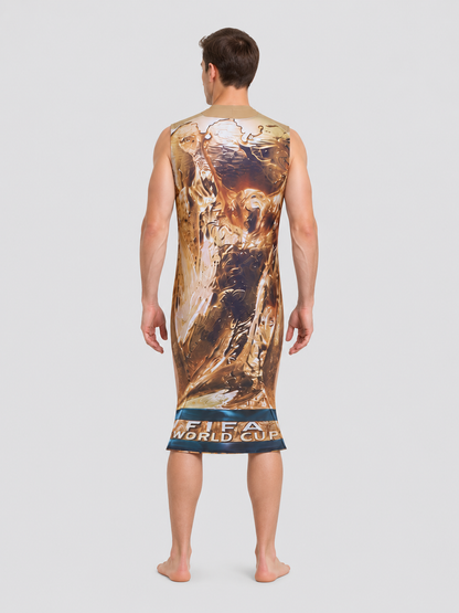 World Cup Trophy Carnival Jumpsuit back view