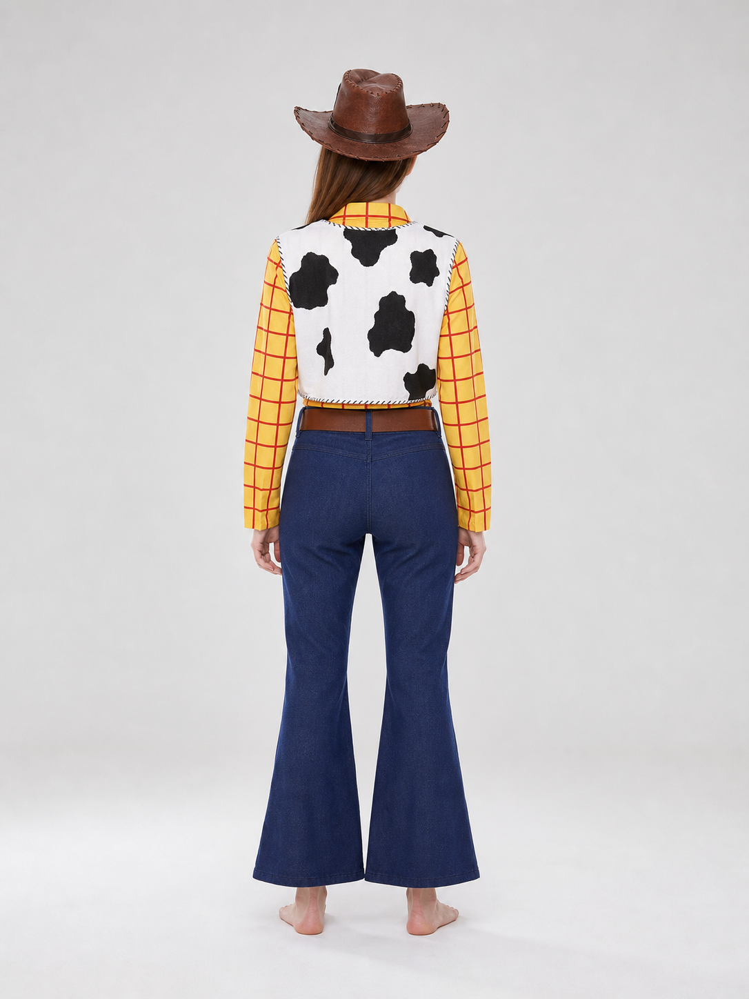 Woody Cosplay Costume with Vest and Hat