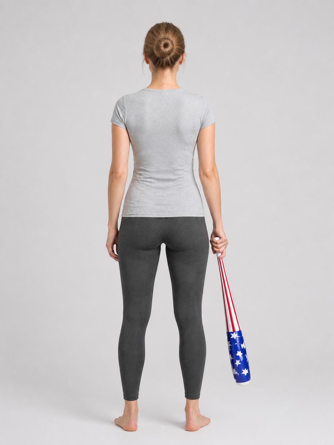 Inflatable Baseball Bat in U.S. Flag Style