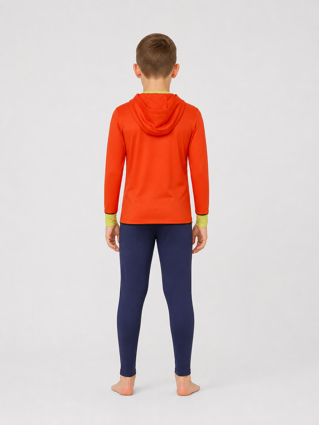 Charlie Pim “Smiling Friends” Costume, Hoodie and Pants back view