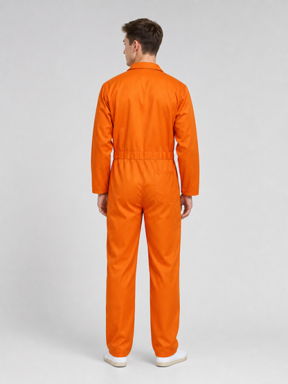 Orange Jumpsuit with Accessories